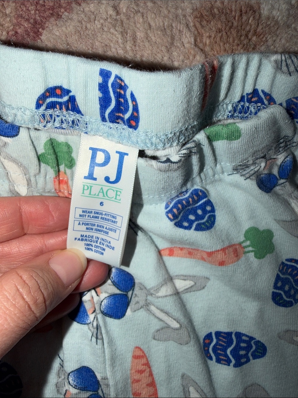 The Children's Place Light Blue Bunny Sunglasses Pajama Set - Picture 8 of 8